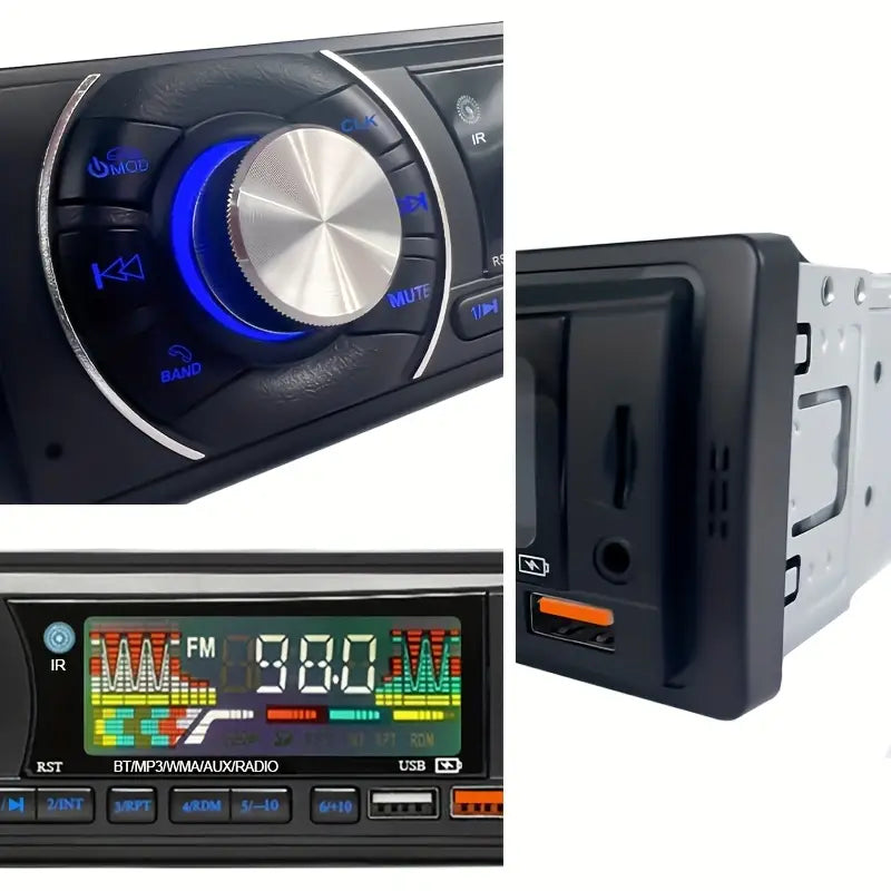 Autoradio voiture 1Din bluetooth