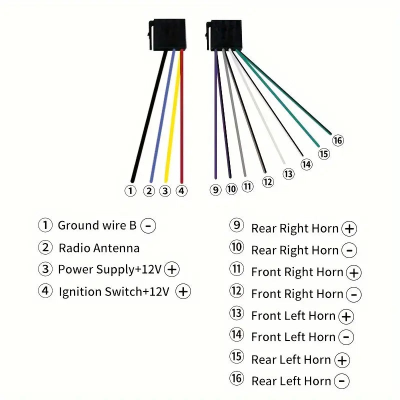 Autoradio mp5 1din tactile universelle
