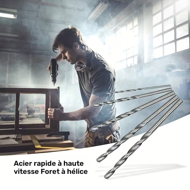 Utilisation des forets HSS avec une perceuse