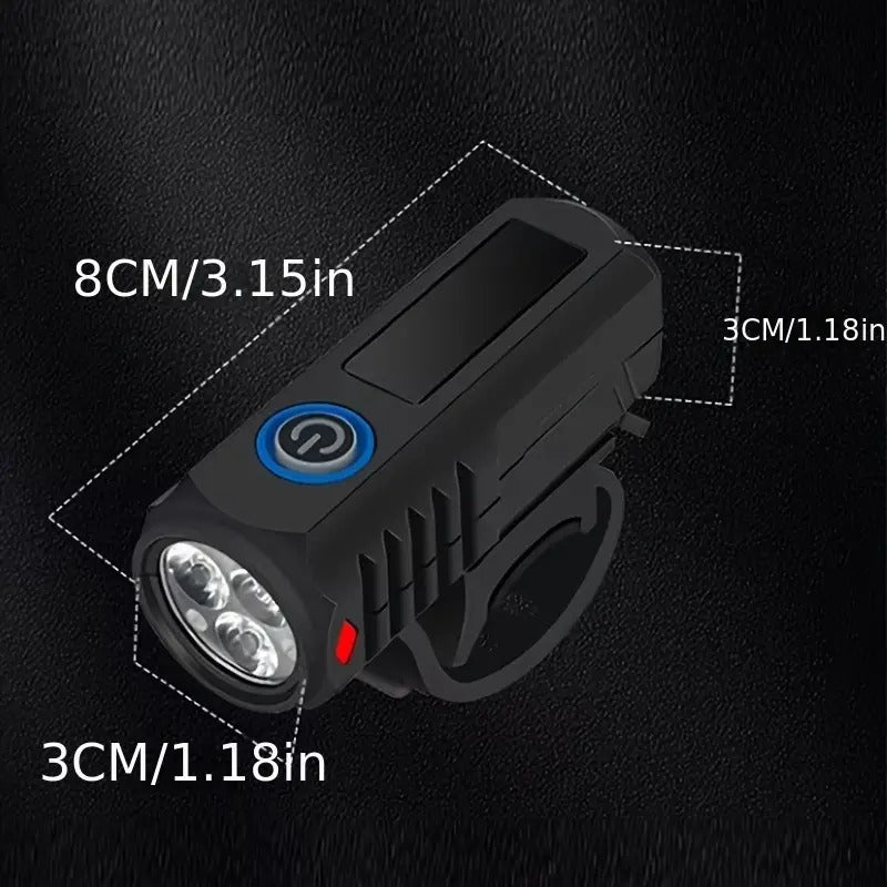 phare de vélo LED rechargeable
