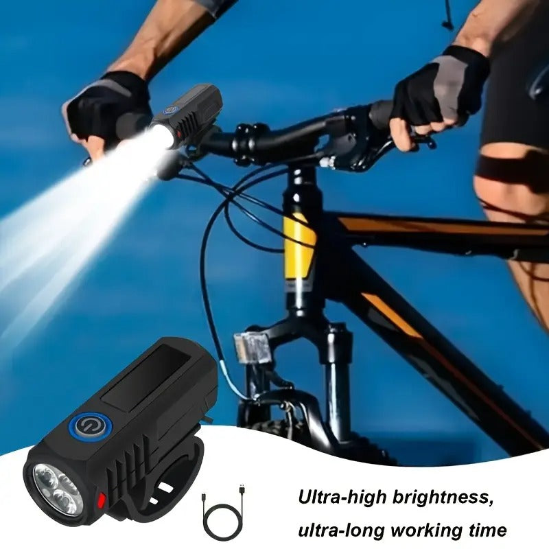 phare de vélo LED rechargeable