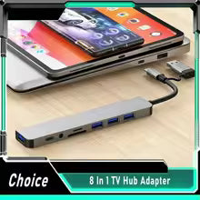 Station d’Accueil Hub USB-C 8 en 1