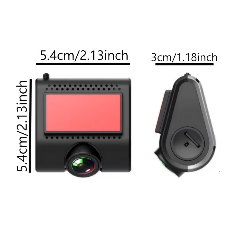 Mini Caméra Dashcam Voiture 720P Grand Angle avec ADAS – Enregistreur de Bord Automatique USB pour Voiture, SUV et Taxi