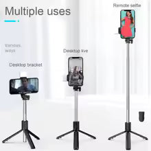 selfie stick trépied Bluetooth 74 cm