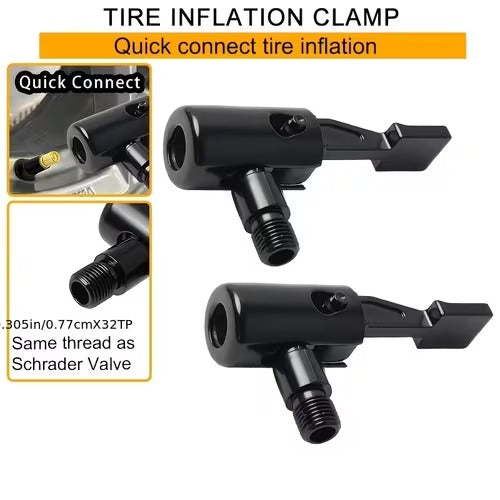 Mini Pompe a Velo Portable avec Support de Fixation et Aiguille pour Ballon