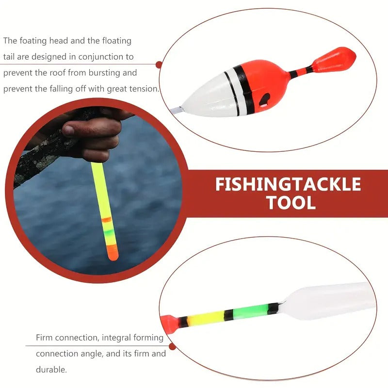 مجموعة عوامات صيد مكونة من 15 قطعة