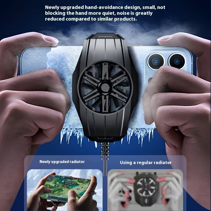 Ventilateur Refroidisseur de Téléphone pour Gaming – Mini Radiateur USB avec Clip