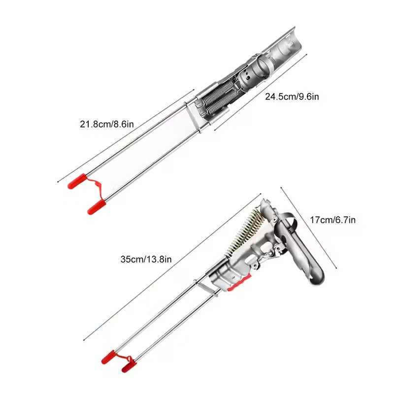 Support de canne à pêche automatique à double ressort – Piquet pliable