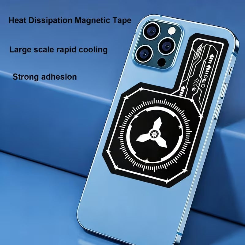 Plaque Magnétique de Dissipation Thermique pour Smartphone – Refroidissement Rapide Gaming