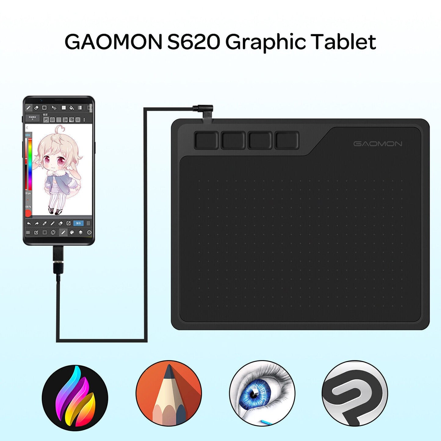 GAOMON S620 Tablette graphique