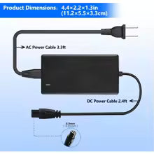 Chargeur Intelligent 42-36V/2A Connecteur 3 Broches Mini (8.9 mm)