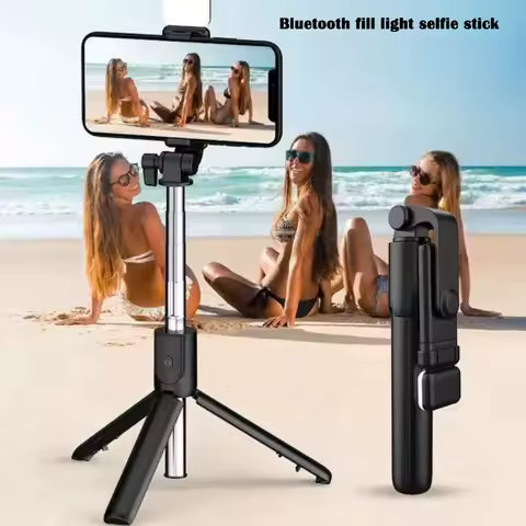 selfie stick trépied Bluetooth 74 cm