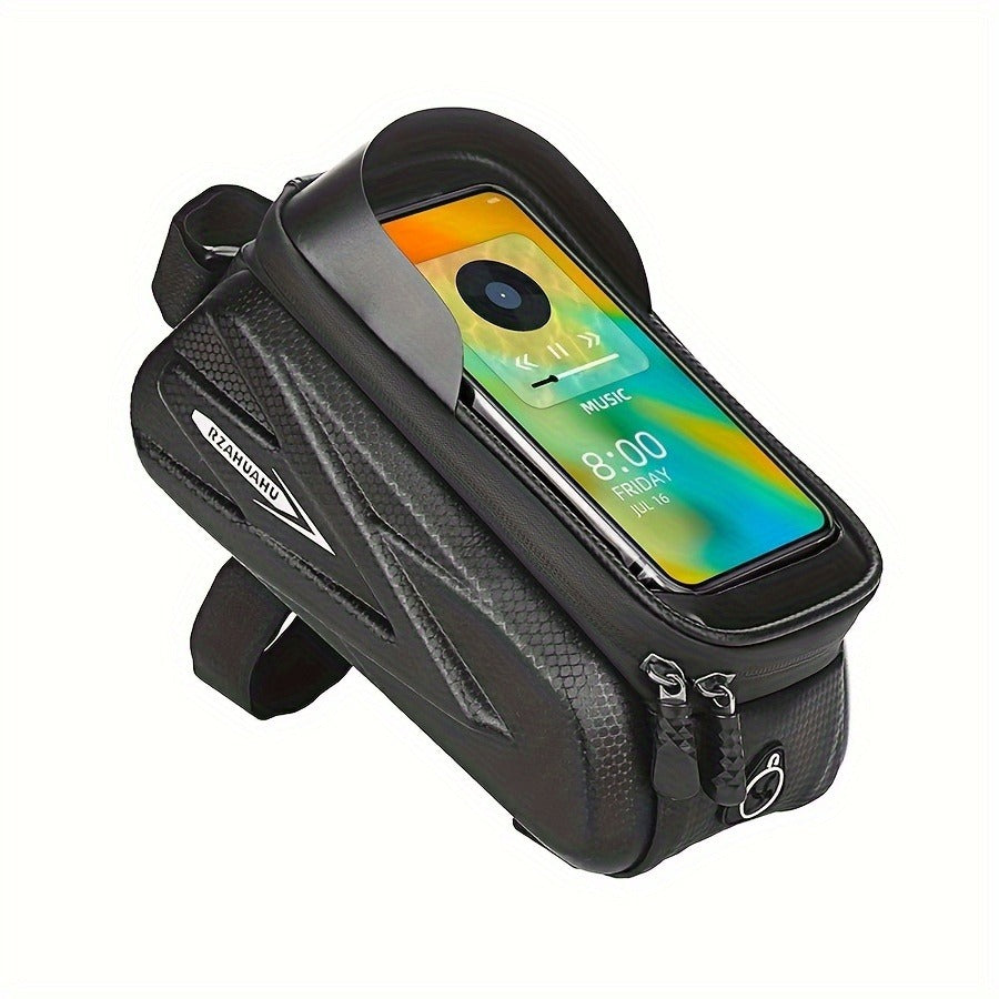 Poche de Vélo 7 Pouces avec Écran Tactile et Support Guidon