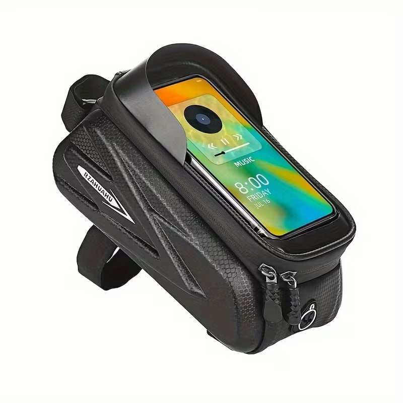 Poche de Vélo 7 Pouces avec Écran Tactile et Support Guidon