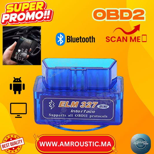 obd2 ELM 327 بلوتوث أندرويد كمبيوتر شخصي