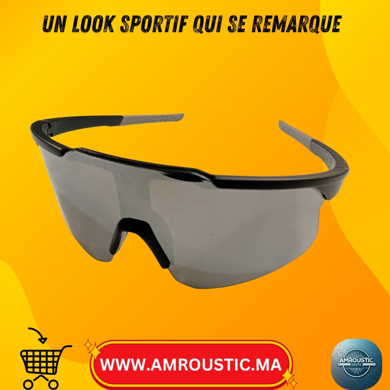 Lunettes de sport miroir unisexes légères – 1 pièce