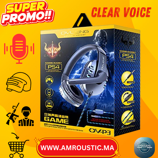 Casque Gaming OVLENG P3 – Stéréo 3D