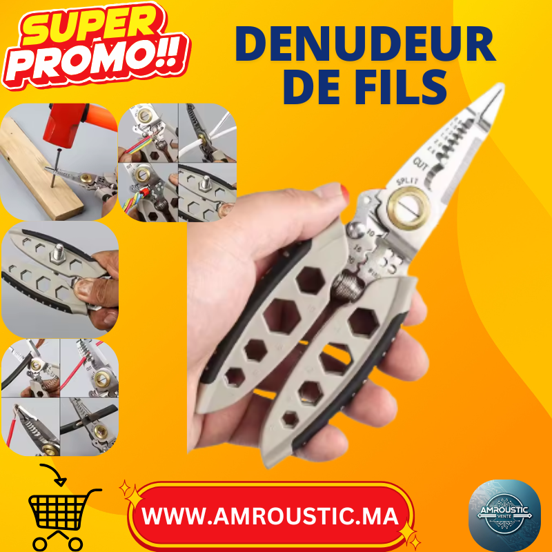 Pince à Dénuder Multifonction 7